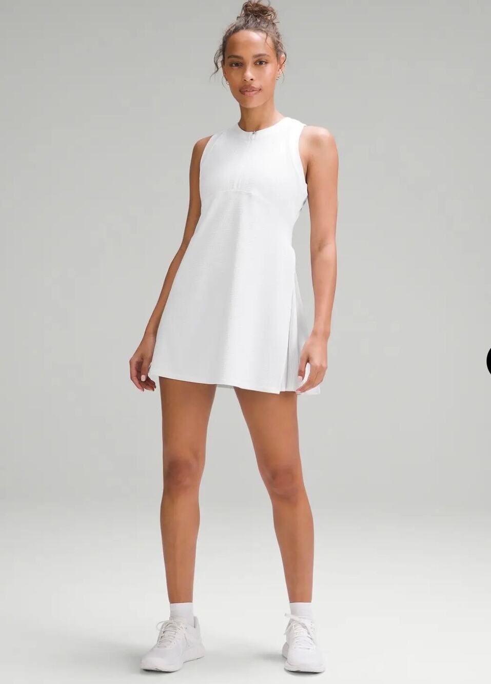 Lululemon Grid-Texture Sleeveless Linerless Tennis Dress